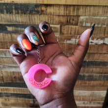 Load image into Gallery viewer, Letter Keychain Initial