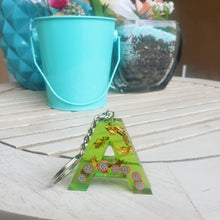 Load image into Gallery viewer, Letter Keychain Initial