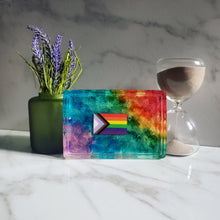 Load image into Gallery viewer, Pride Rainbow Tray (4×6 or 6×8 in.)
